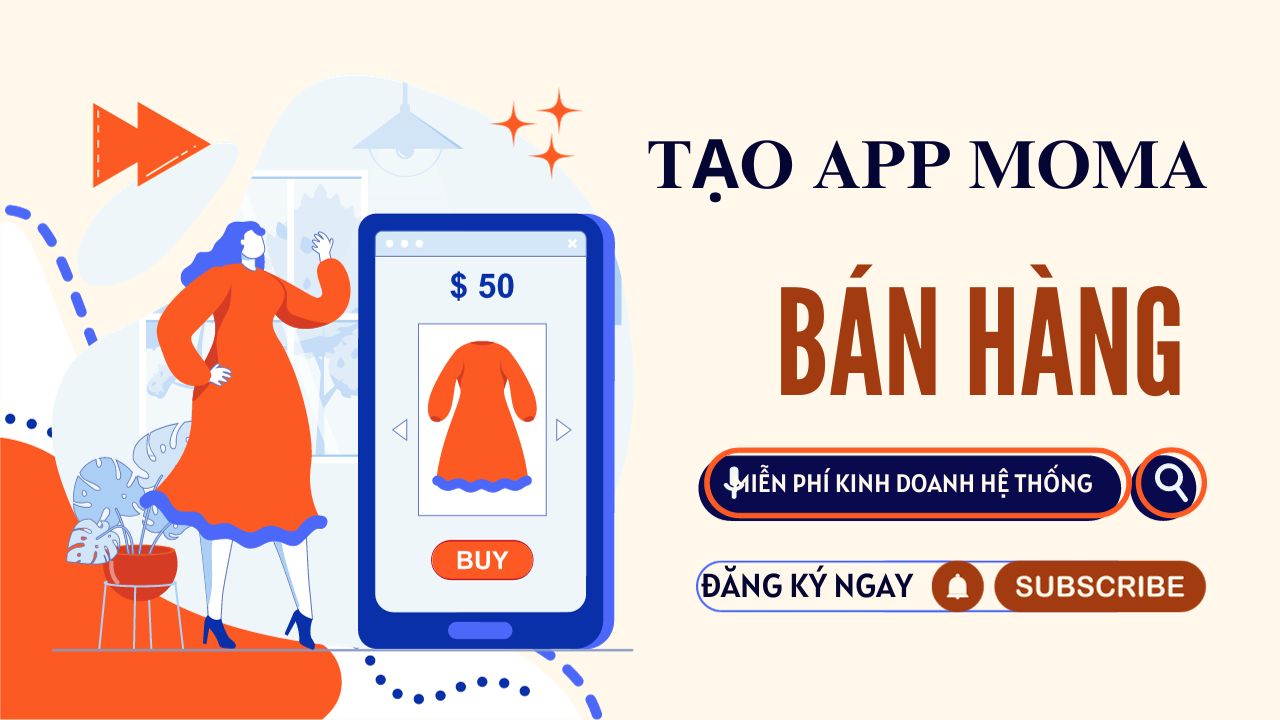 Tạo Mobile App bán hàng đa cấp miễn phí